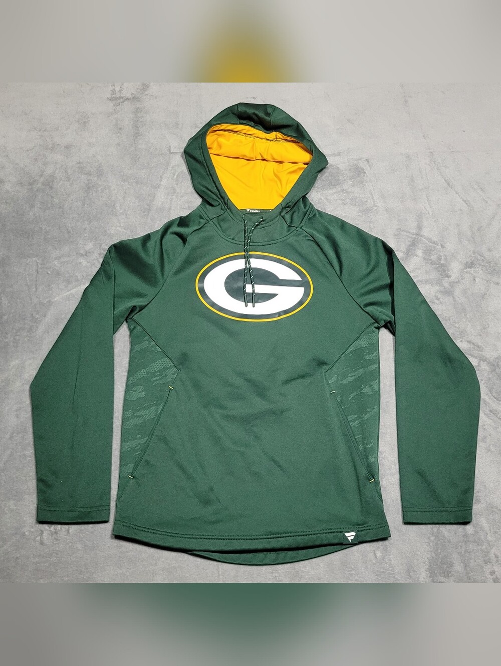 Green Bay Packers Fanatics NFL Men’s Pullover Hoodie Sweatshirt Size Small